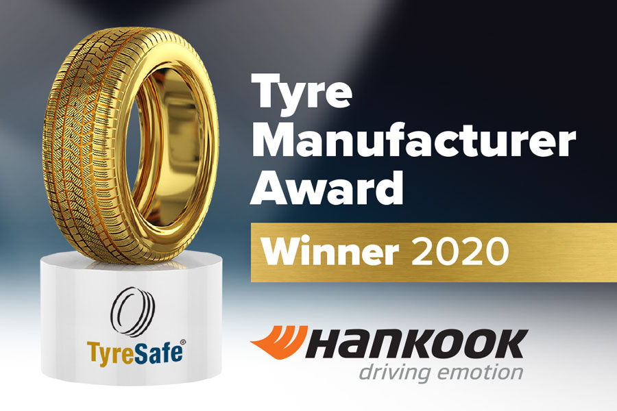 هانکوک برنده جایزه Tyresafe’s 2020 شد